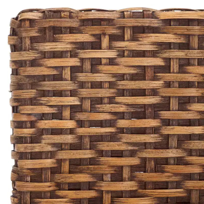 Armless Side Chair Set of 2 - Mango Wood & Rattan