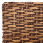 Armless Side Chair Set of 2 - Mango Wood & Rattan