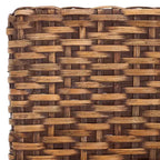 Armless Side Chair Set of 2 - Mango Wood & Rattan