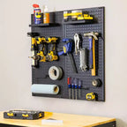StoreYourBoard 34 x 32 Pristine Pegboard | 13 Attachments