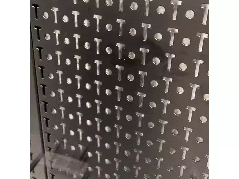 34 x 32 Steel Pegboard with 13 Attachments