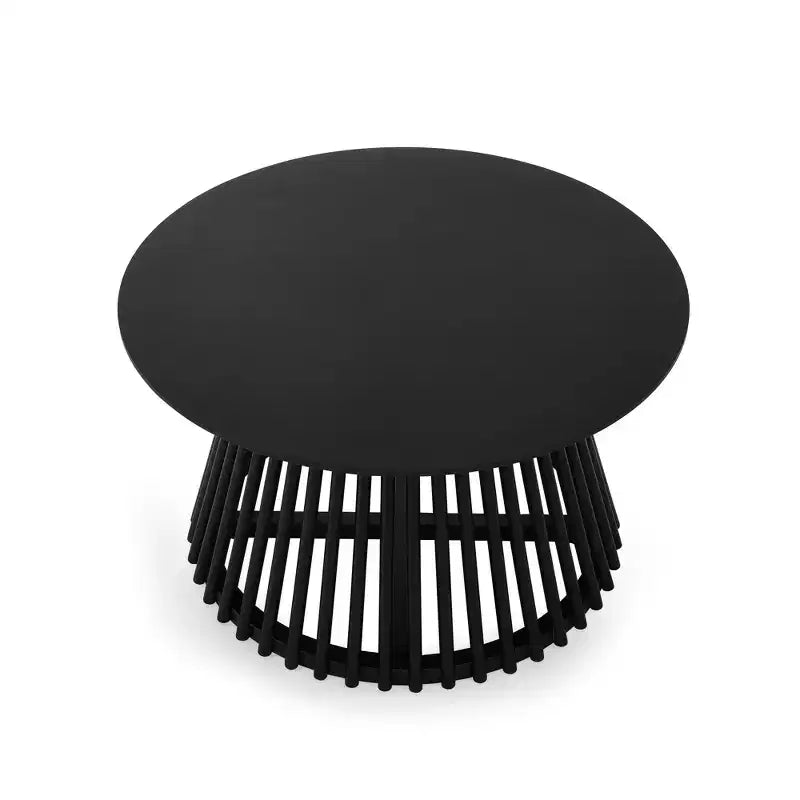 31.5 in. Round Wood Coffee Table
