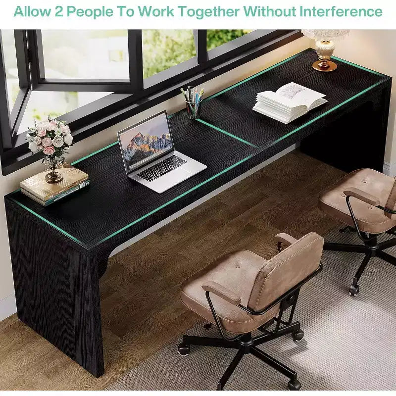78.7-Inch Double Computer Desk for Home Office