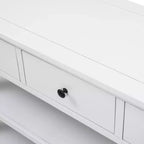 Console Table with 3 Drawers and 2 Open Shelves