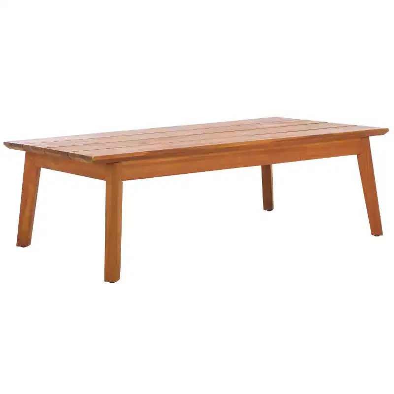 Owen Bench & Table Patio Set - Indoor/Outdoor - PAT7086 - Natural/Taupe - Safavieh