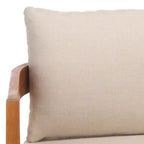 Owen Bench & Table Patio Set - Indoor/Outdoor - PAT7086 - Natural/Taupe - Safavieh
