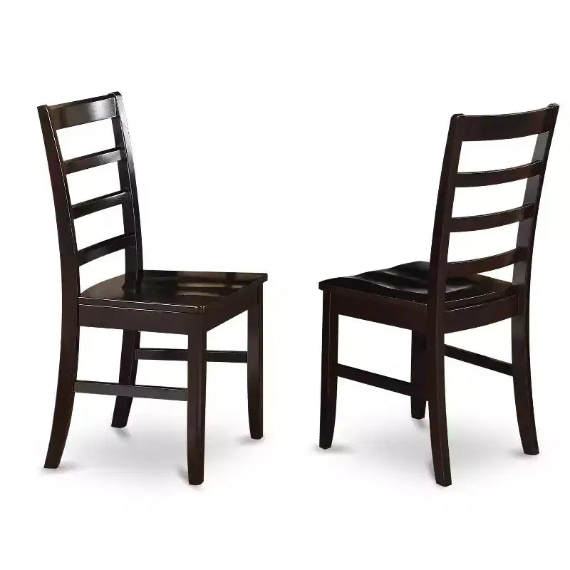 HomeStock Modern 9 Piece Dining Table Set Cappuccino