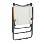 2-piece Folding Outdoor Chair for Indoor, Outdoor Camping, Picnics, Beach,Backyard, BBQ, Party, Patio