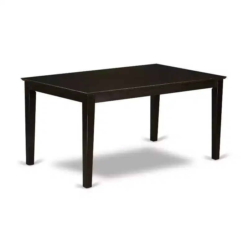 HomeStock Belmont eetkamerset - keukentafel en eetkamerstoelen, cappuccino
