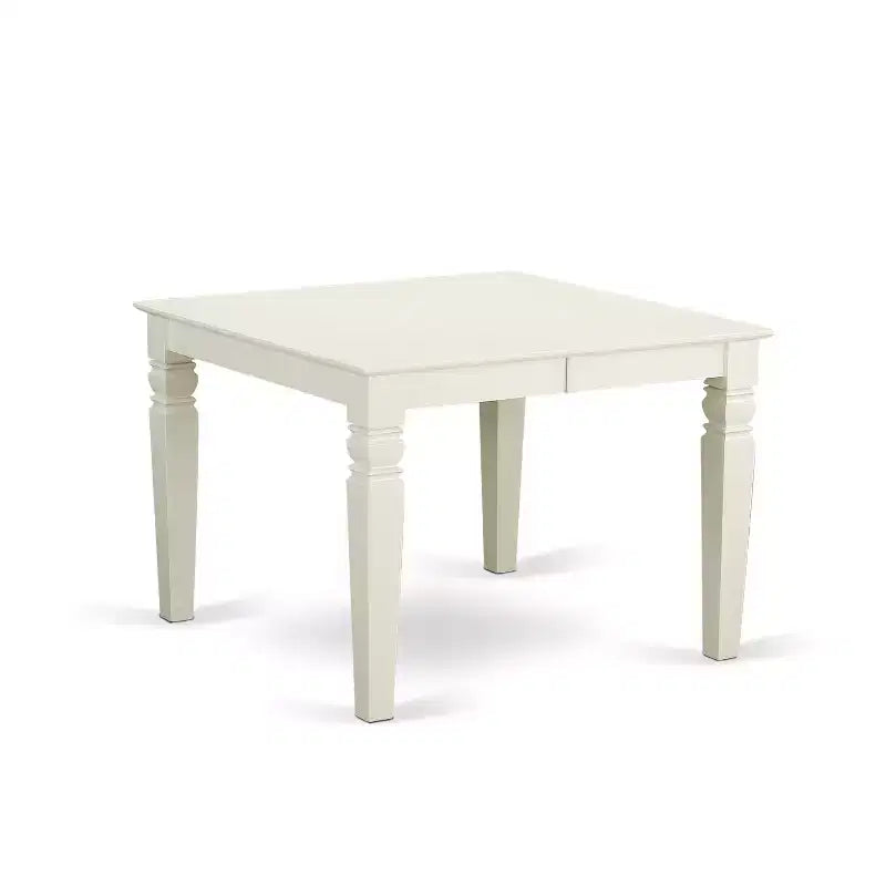 HomeStock Belmont 7-Piece Dining Table Set, White