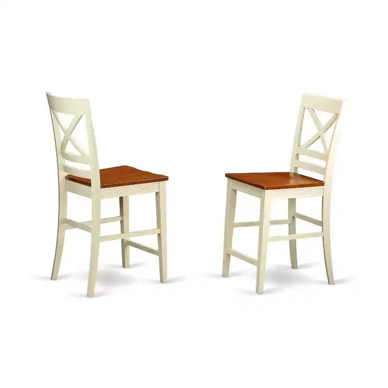 HomeStock Belmont eetset op contrahoogte – hoge tafel en eetkamerstoelen
