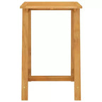 vidaXL Outdoor Bar Set Natural wood Solid acacia wood One size Durable