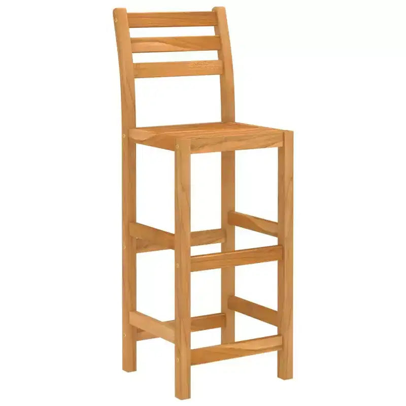 vidaXL Outdoor Bar Set Natural wood Solid acacia wood One size Durable