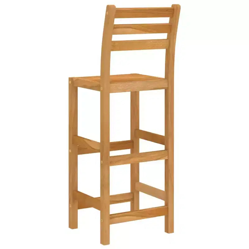 vidaXL Outdoor Bar Set Natural wood Solid acacia wood One size Durable