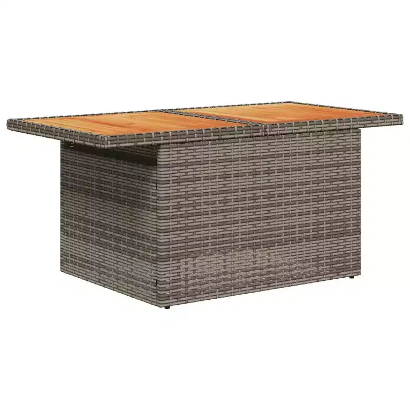 vidaXL Garden Sofa Set Gray