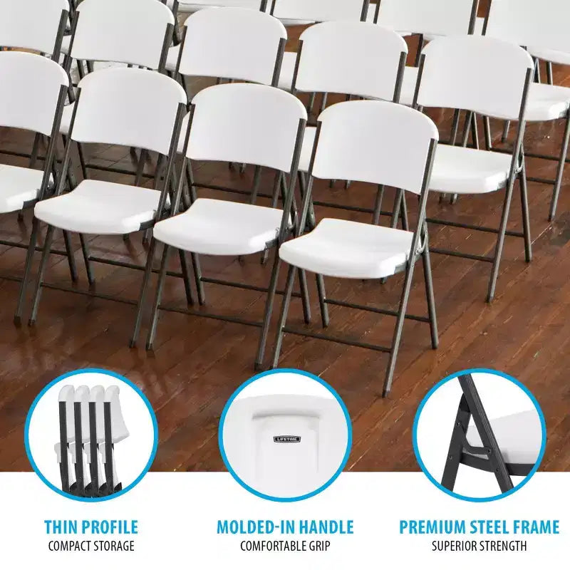 Lifetime 60-Inch Round Table and Chair Set