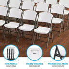 Lifetime 60-Inch Round Table and Chair Set