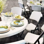 Lifetime 60-Inch Round Table and Chair Set