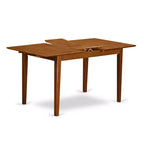 Nordic Kitchen Dining Table Set with Chairs - Extendable Table & 6 Dining Chairs