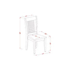 Nordic Kitchen Dining Table Set with Chairs - Extendable Table & 6 Dining Chairs
