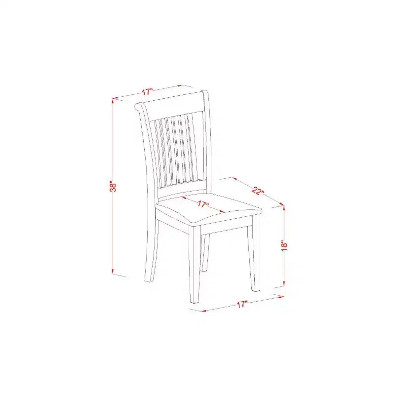 Nordic Kitchen Dining Table Set with Chairs - Extendable Table & 6 Dining Chairs