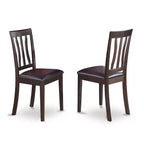 Victorian Dining Set - Table with Leaf & Chairs - Elegant Kitchen Set