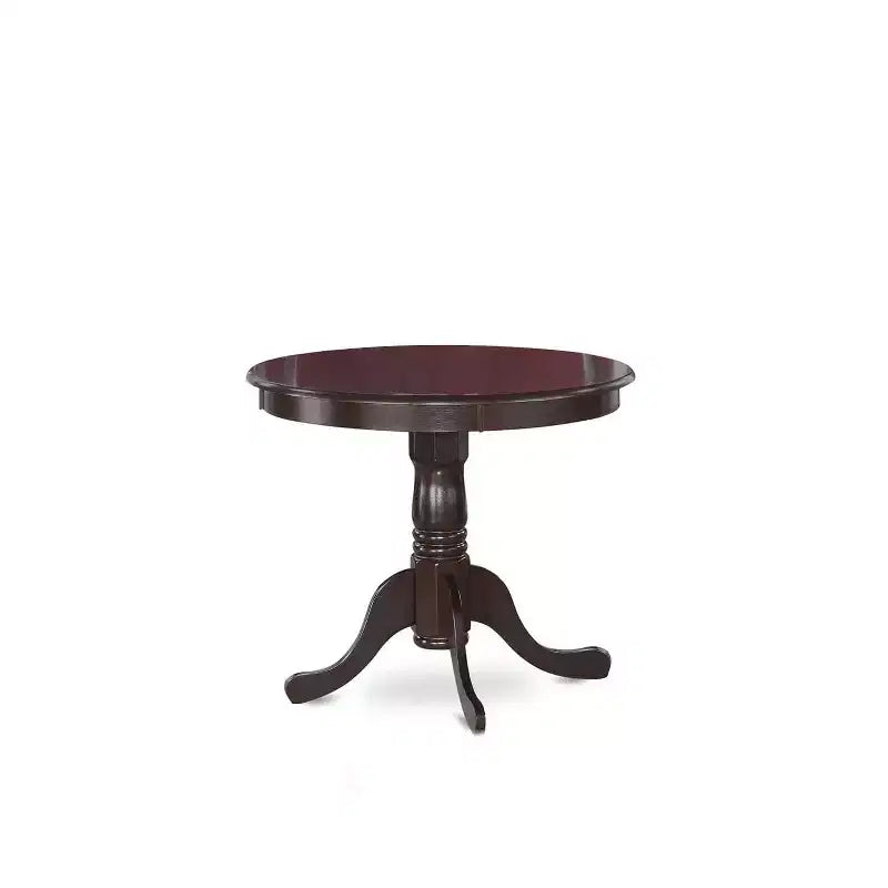 Round Dining Table Set with Chairs - 36 Inch Kitchen Table & 2 Dining Chairs