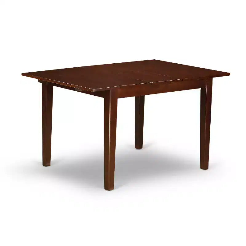 Small Dinette Set - 7 Piece Dining Table & Chair Set - Kitchen Table with Expansion Leaf - Modern Boho Design