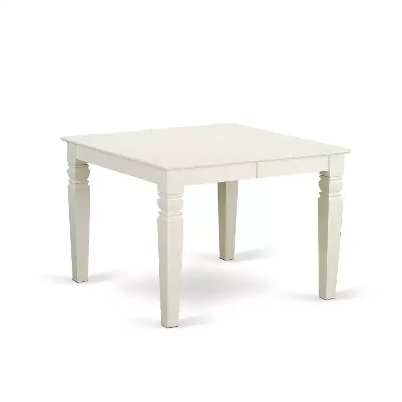 Rectangular Dining Table Set 7Pc - 42x60 Inch Table with 6 Double X Back Chairs - Kitchen Dining Room Set