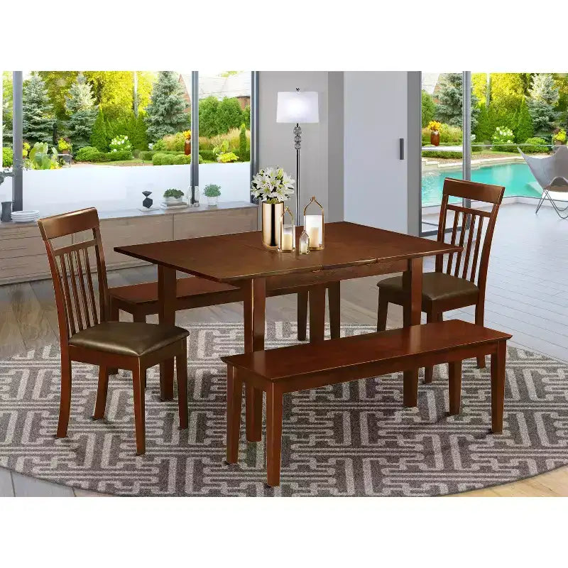 Kleine eetset - keukentafel en stoelen - moderne eetkamermeubelen voor appartementen