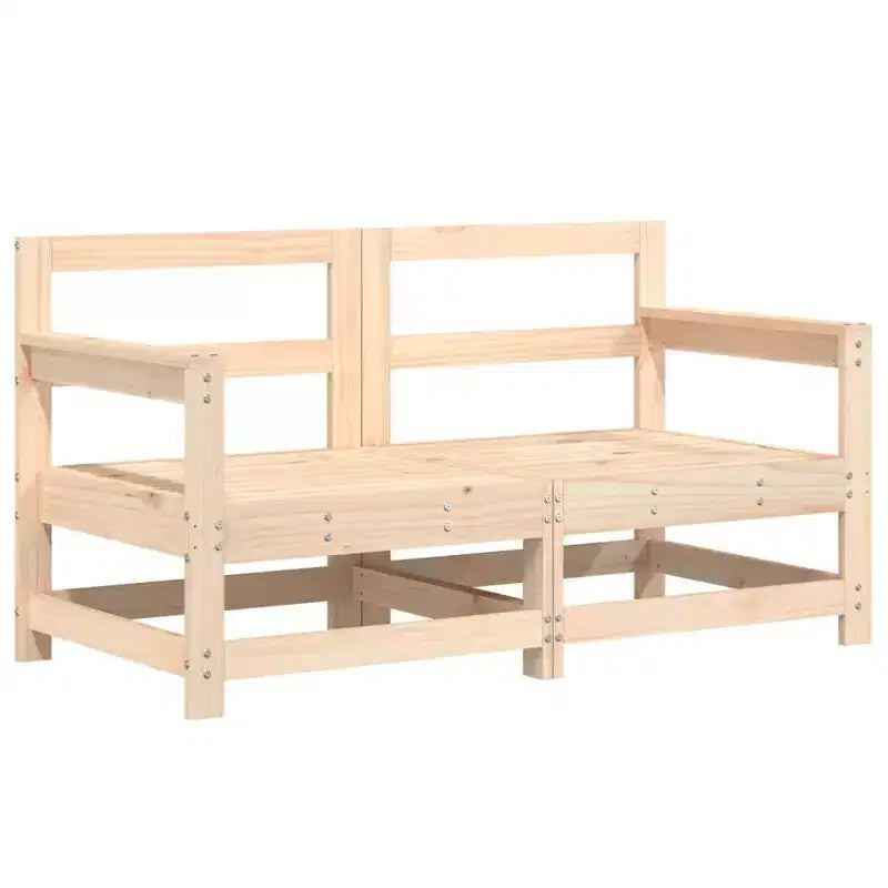 vidaXL Garden Lounge Set Pine Solid Pine Wood Large Modular