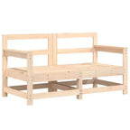 vidaXL Garden Lounge Set Pine Solid Pine Wood Large Modular