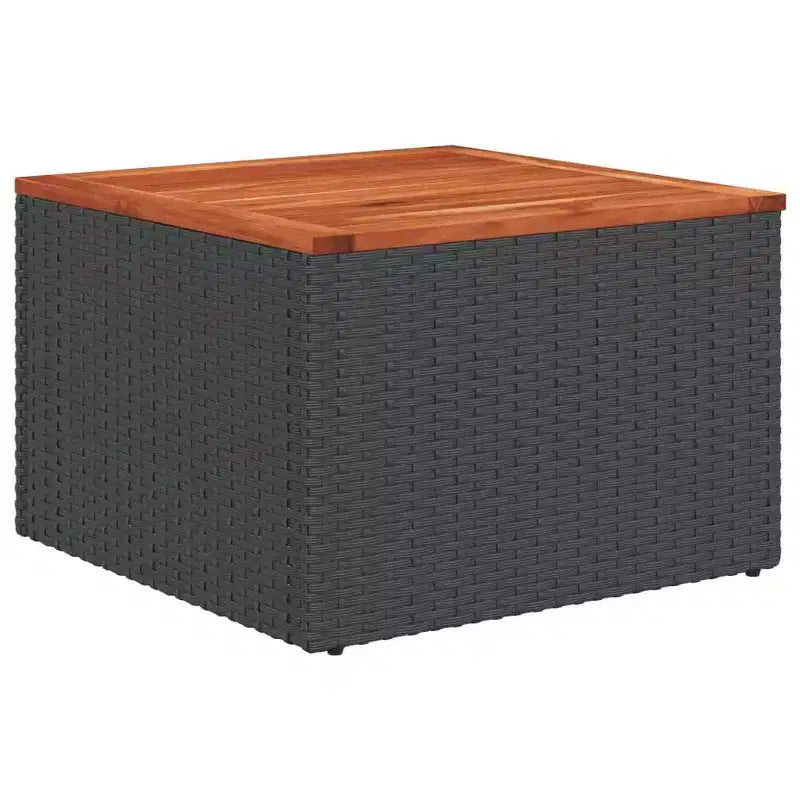 vidaXL 10-delige loungeset voor buiten met kussens, grijs polyrotan (alleen in de VS)
