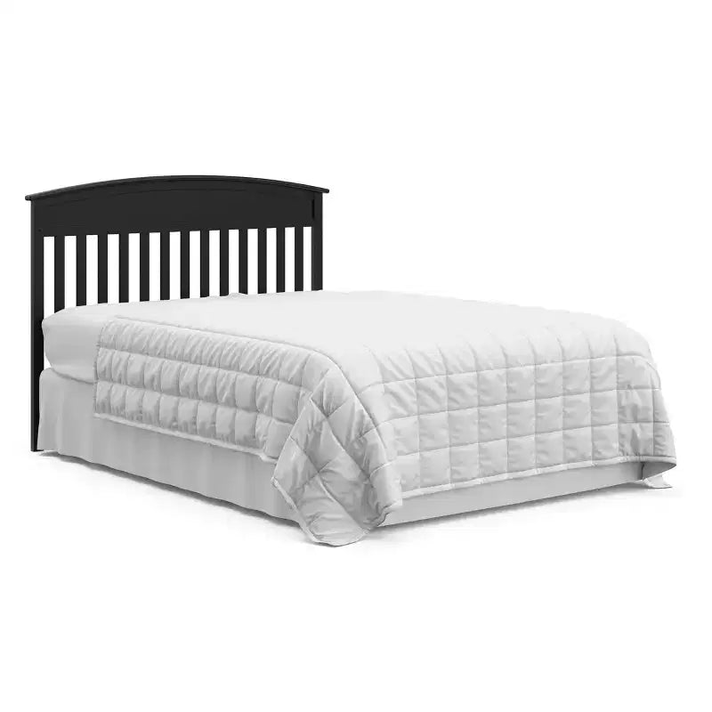 4-in-1 Convertible Crib and Changer with Attached Changing Table