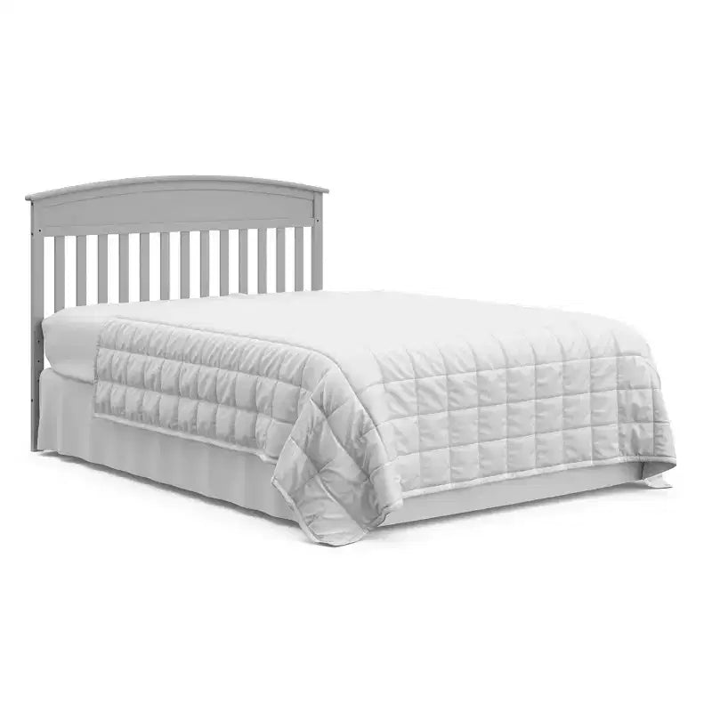 4-in-1 Convertible Crib and Changer with Attached Changing Table