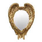 22 x 16 Inch Golden Wing Decorative Wall Mirror