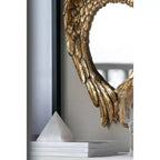 Golden Wing Decorative Wall Mirror