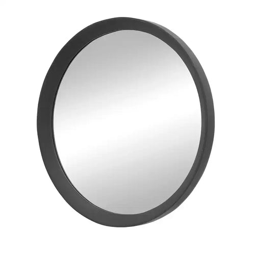 20 Inch Round Mango Wood Wall Mirror