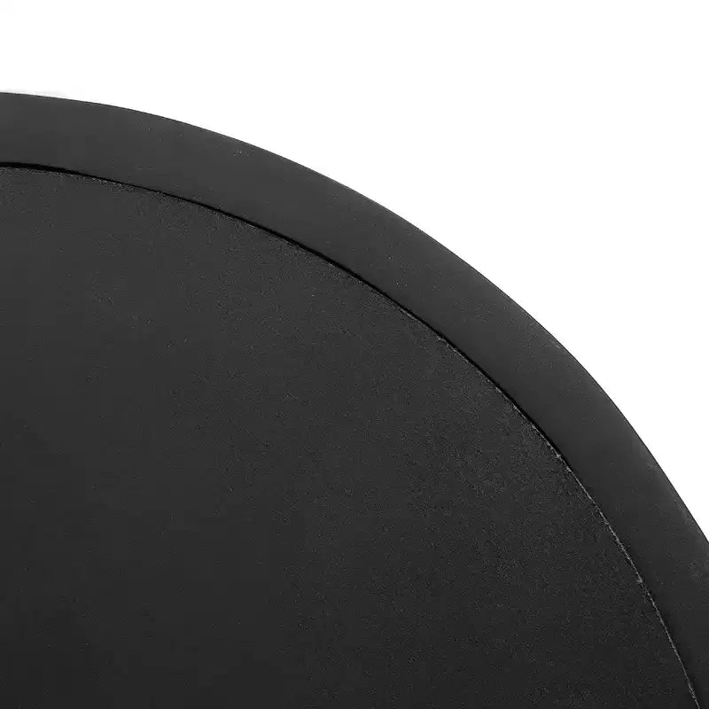 20-Inch Round Wall Mirror with Mango Wood Frame