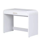 Makeup Vanity Table with Lighted Mirror and Drawer