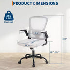 Ergonomic Mesh Office Chair with Adjustable Lumbar Support