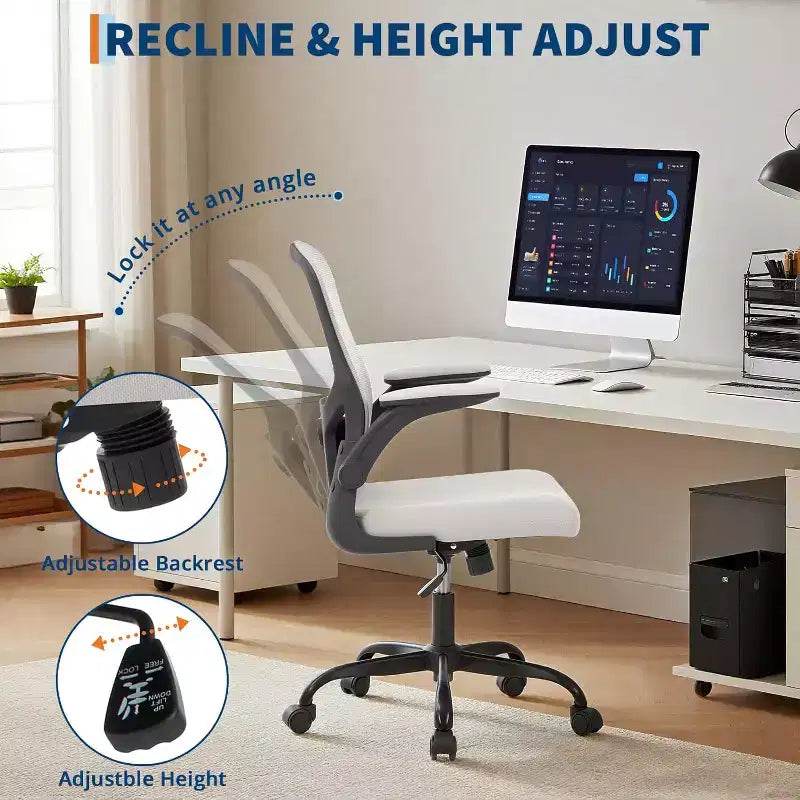 Ergonomic Mesh Office Chair with Adjustable Lumbar Support
