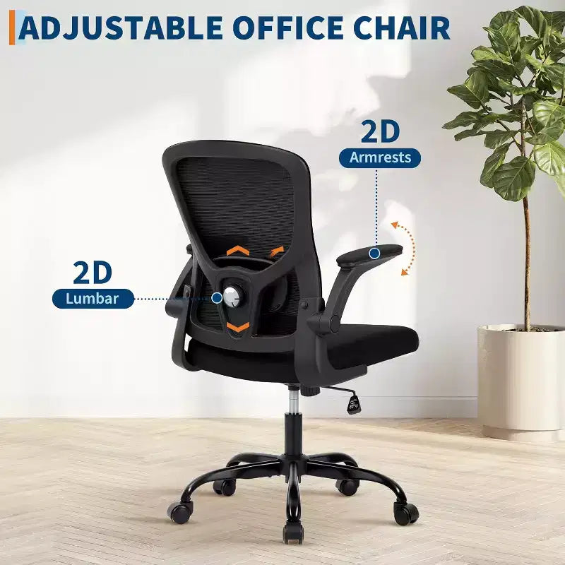 Ergonomic Mesh Office Chair with Adjustable Lumbar Support