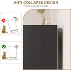 5-Drawer Rattan Dresser with Integrated Legs