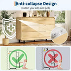 6-Drawer Dresser with Wide Storage, 47 Inch