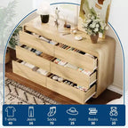 6-Drawer Dresser with Wide Storage, 47 Inch