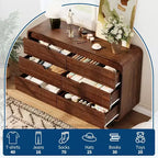 6-Drawer Dresser with Wide Storage, 47 Inch
