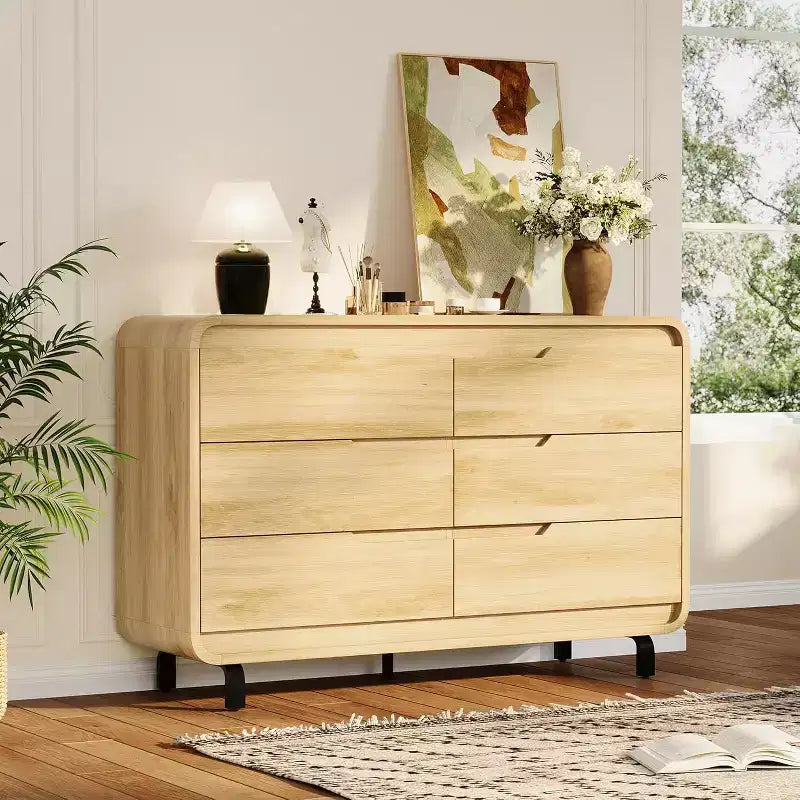 6-Drawer Dresser with Wide Storage, 47 Inch