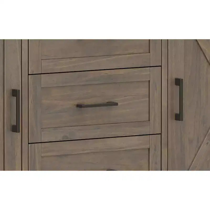 54-Inch Transitional Sideboard Buffet in Smoky Brown
