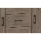 54-Inch Transitional Sideboard Buffet in Smoky Brown